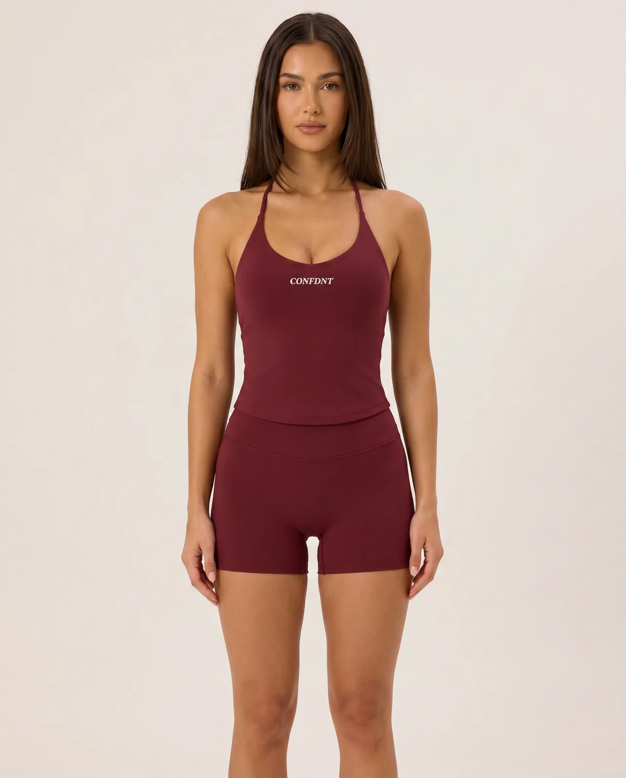 Halter Tank & Booty Shorts Set — CONFDNT
