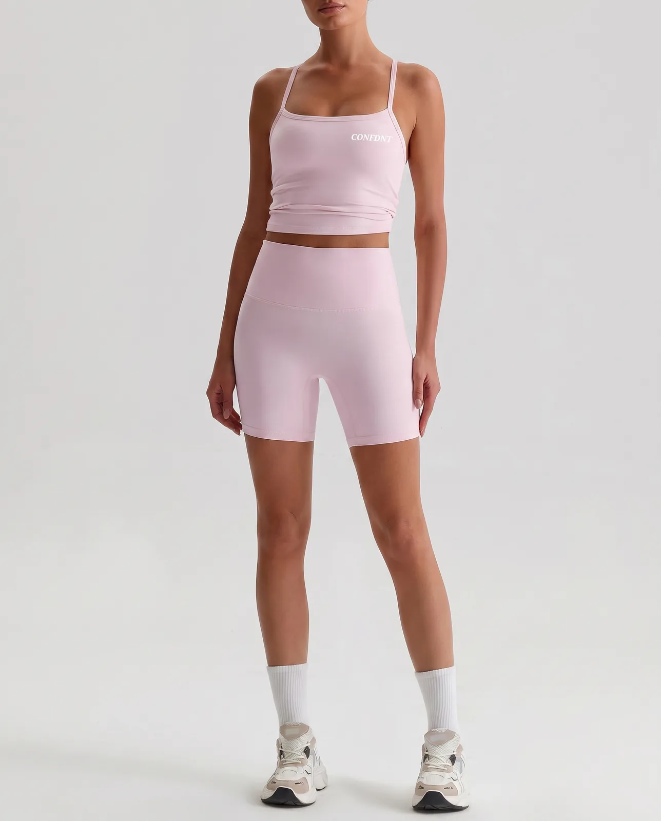 Cami Crop Tank & Biker Shorts Set — CONFDNT