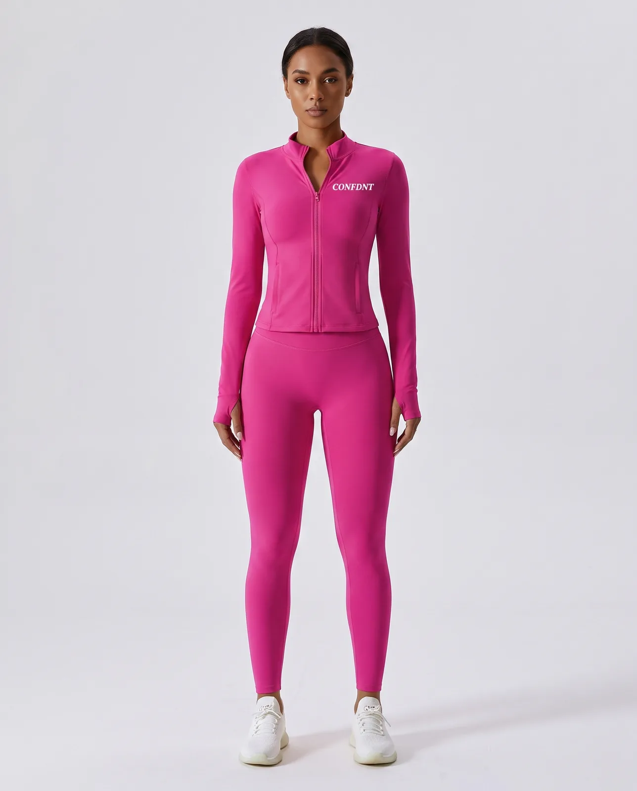 Zip-up Jacket Tracksuit Set — CONFDNT