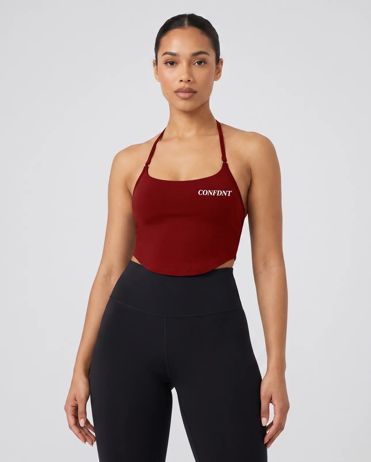 Halter Crop Tank & Leggings Set — CONFDNT